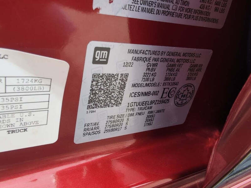 2023 GMC Sierra 1500