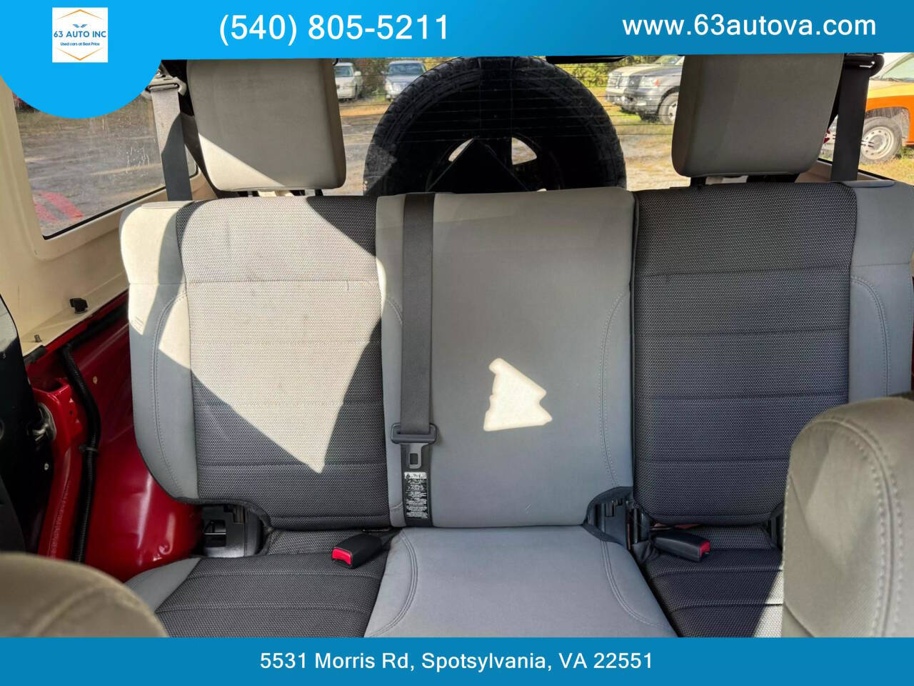 2007 Jeep Wrangler Unlimited for sale at 63 Auto Inc in Spotsylvania, VA