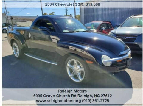 2004 Chevrolet SSR for sale at Raleigh Motors in Raleigh NC