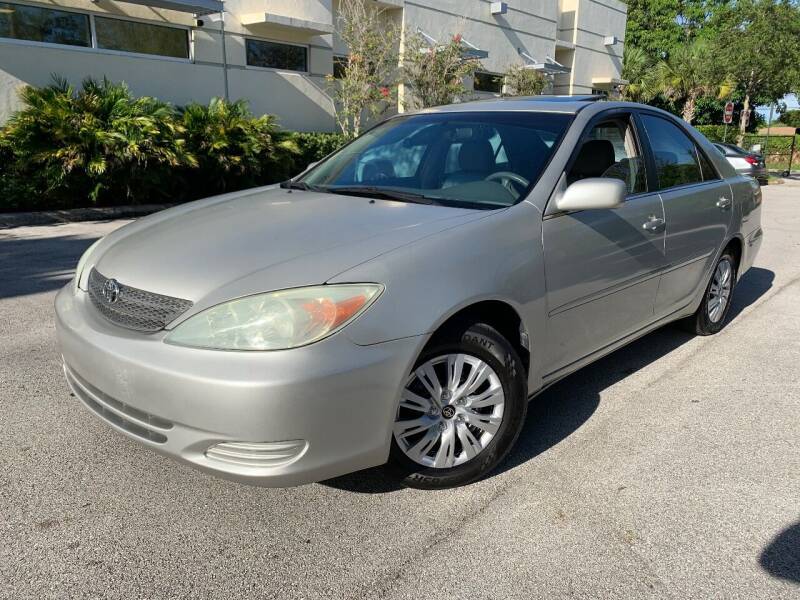 2002 Toyota Camry for sale at Car Net Auto Sales in Plantation FL