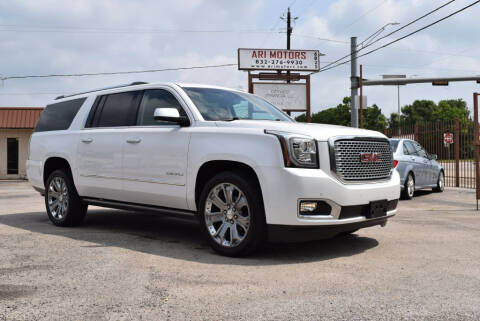 2016 GMC Yukon XL for sale at ARI Motors in Houston TX