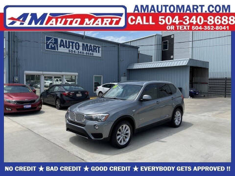 2015 BMW X3 for sale at AM Auto Mart Marrero LLC in Marrero LA