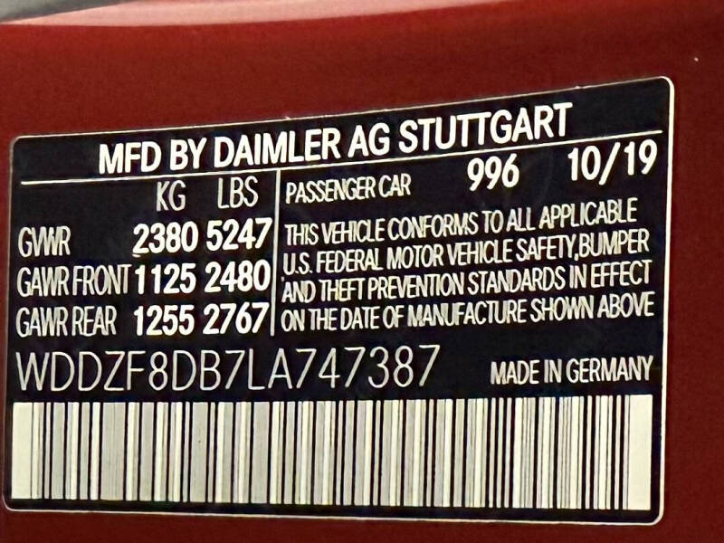 2020 Mercedes-Benz E-Class E 350