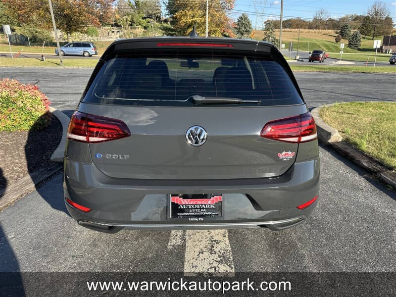 2019 Volkswagen e-Golf SE