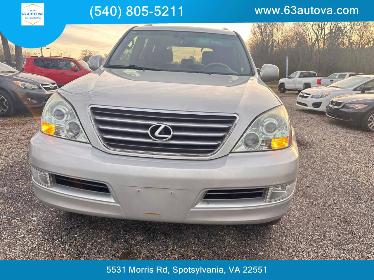 2003 Lexus GX 470 for sale at 63 Auto Inc in Spotsylvania, VA