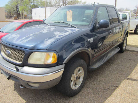 2002 Ford F-150 for sale at W & W MOTORS in Clovis NM