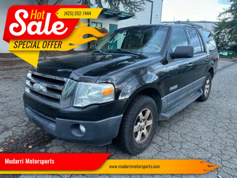 2007 Ford Expedition for sale at Mudarri Motorsports in Kirkland WA