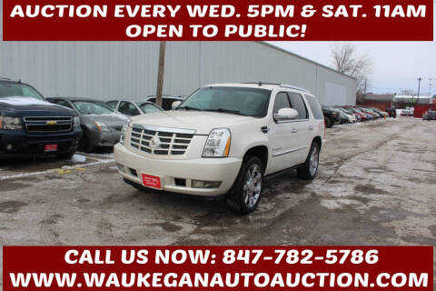 2009 Cadillac Escalade for sale at Waukegan Auto Auction in Waukegan IL