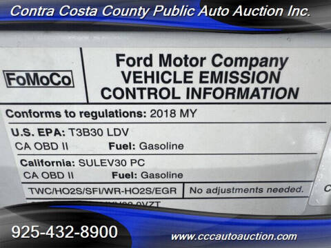 2018 Ford Fusion Hybrid S