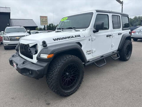 2021 Jeep Wrangler Unlimited for sale at HUFF AUTO GROUP in Jackson MI