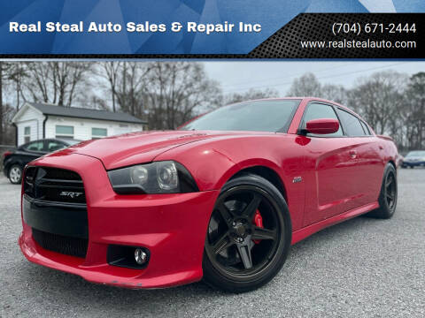 2012 Dodge Charger for sale at Real Steal Auto Sales & Repair Inc in Gastonia NC