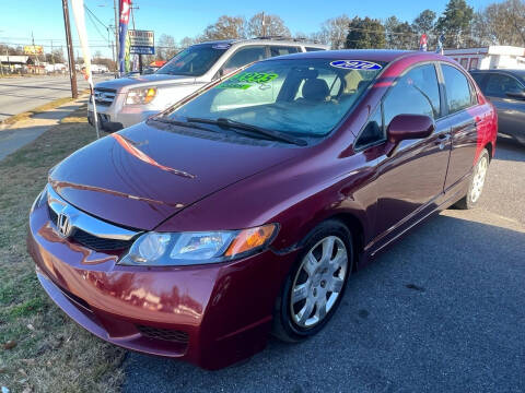 2010 Honda Civic for sale at Cars for Less in Phenix City AL