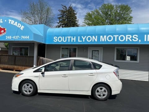 2010 Toyota Prius for sale at South Lyon Motors INC in South Lyon MI