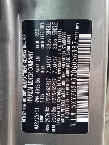 2011 Hyundai Santa Fe GLS