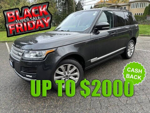 2013 Land Rover Range Rover for sale at Mudarri Motorsports in Kirkland WA
