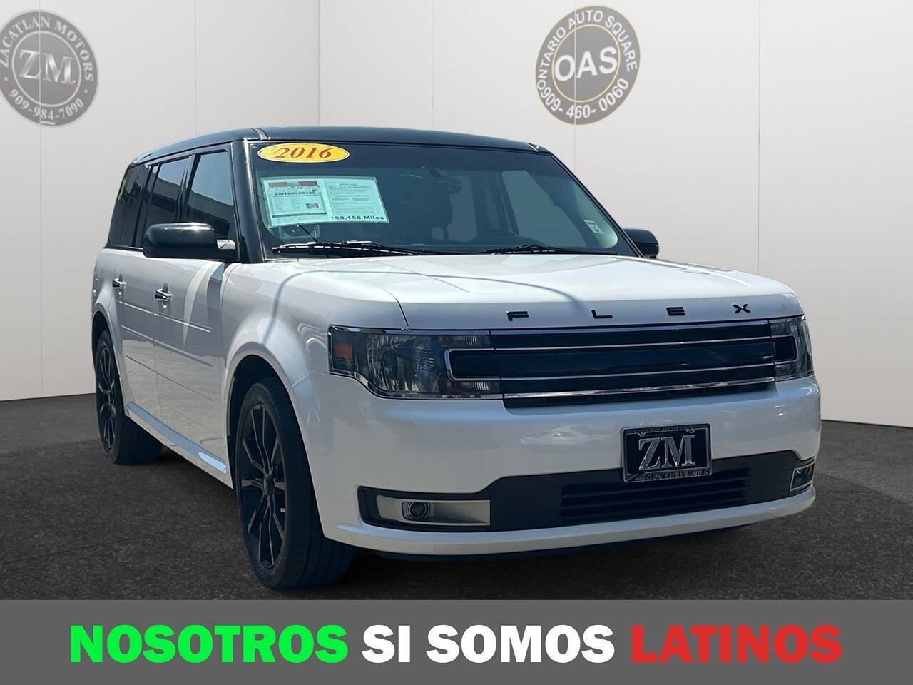 2016 Ford Flex for sale at Zacatlan Motors in Ontario, CA