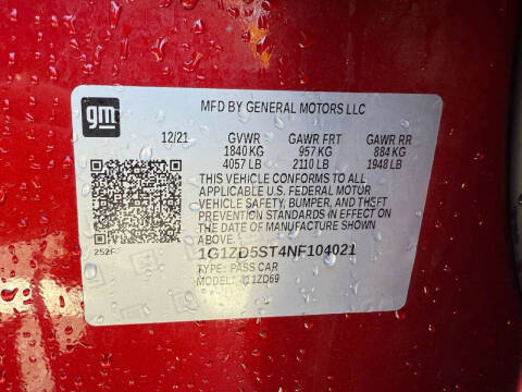 2022 Chevrolet Malibu LT