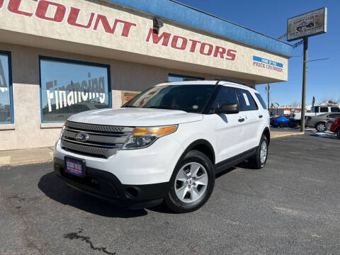 2014 Ford Explorer for sale at Discount Motors in Pueblo CO