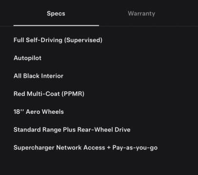 2019 Tesla Model 3 Standard Range Plus