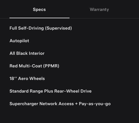 2019 Tesla Model 3 Standard Range Plus