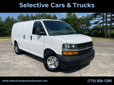 2018 Chevrolet Express for sale at SELECTIVE IMPORTS in Woodstock GA