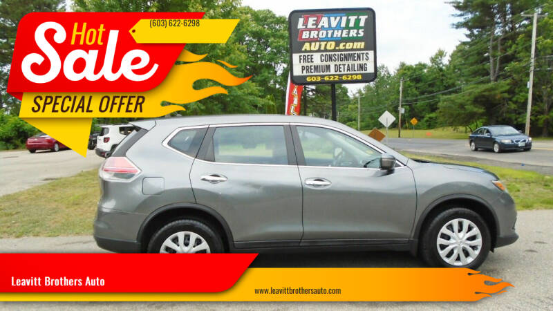 2014 Nissan Rogue for sale at Leavitt Brothers Auto in Hooksett NH