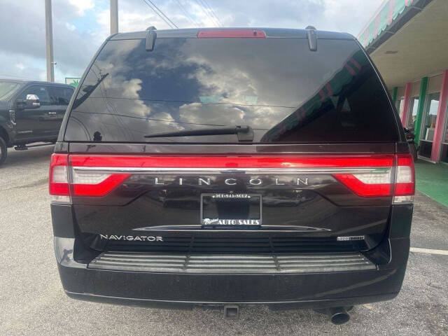 2015 Lincoln Navigator for sale at Tropical Auto Sales in North Palm Beach, FL