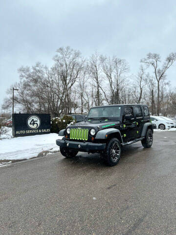 2011 Jeep Wrangler Unlimited for sale at Station 45 AUTO REPAIR AND AUTO SALES in Allendale MI