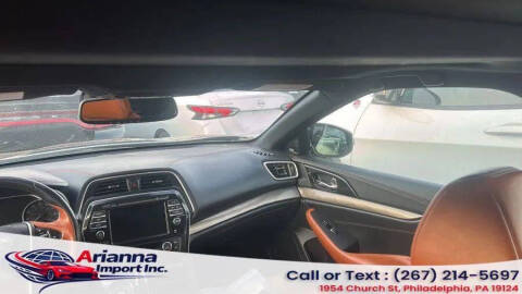 2019 Nissan Maxima Platinum