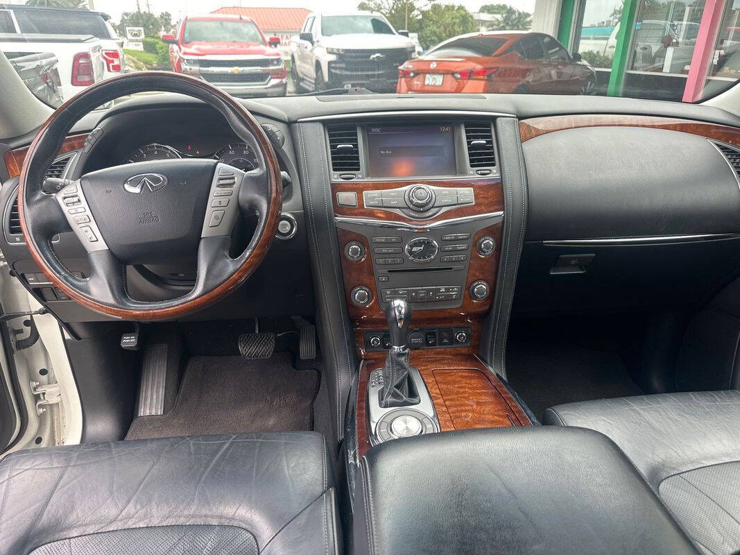 2015 INFINITI QX80 for sale at Tropical Auto Sales in North Palm Beach, FL