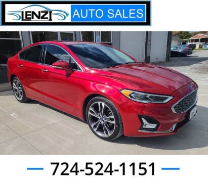 2020 Ford Fusion for sale at LENZI AUTO SALES LLC in Sarver PA