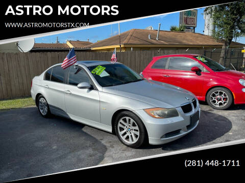 2007 BMW 3 Series for sale at ASTRO MOTORS in Houston TX