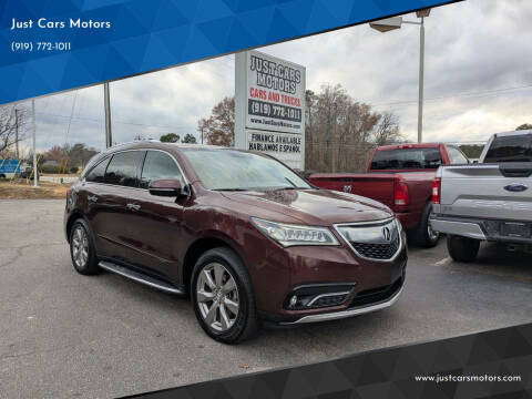 2015 Acura MDX for sale at Just Cars Motors in Raleigh NC