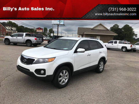 2012 Kia Sorento for sale at Billy's Auto Sales in Lexington TN