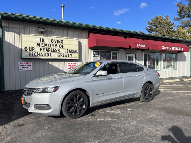 2017 Chevrolet Impala for sale at GRESTY AUTO SALES in Loves Park IL