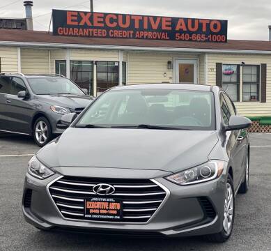 2018 Hyundai Elantra for sale at Executive Auto in Winchester VA