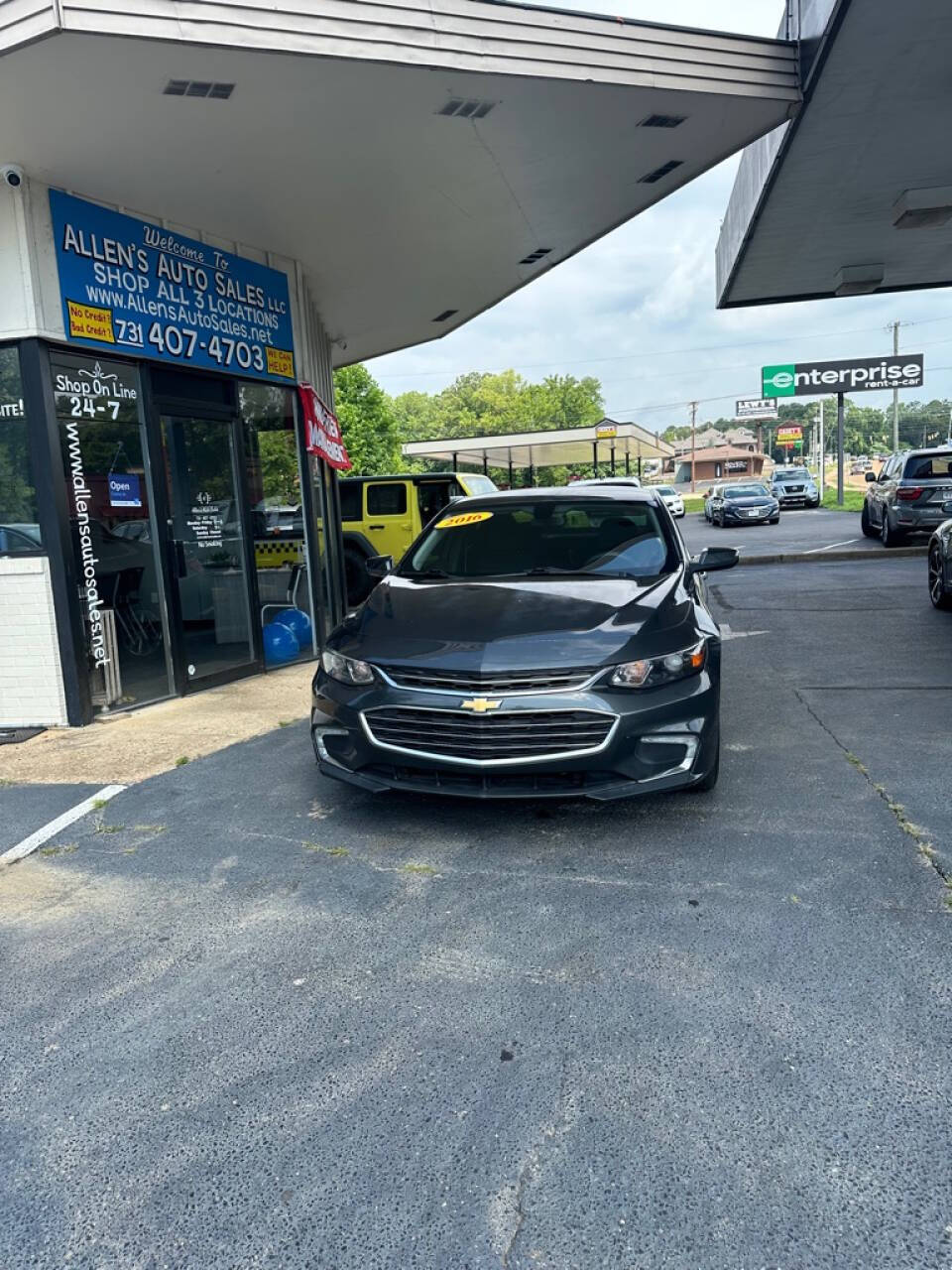 2016 Chevrolet Malibu for sale at Michael Johnson @ Allens Auto Sales Hopkinsville in Hopkinsville, KY