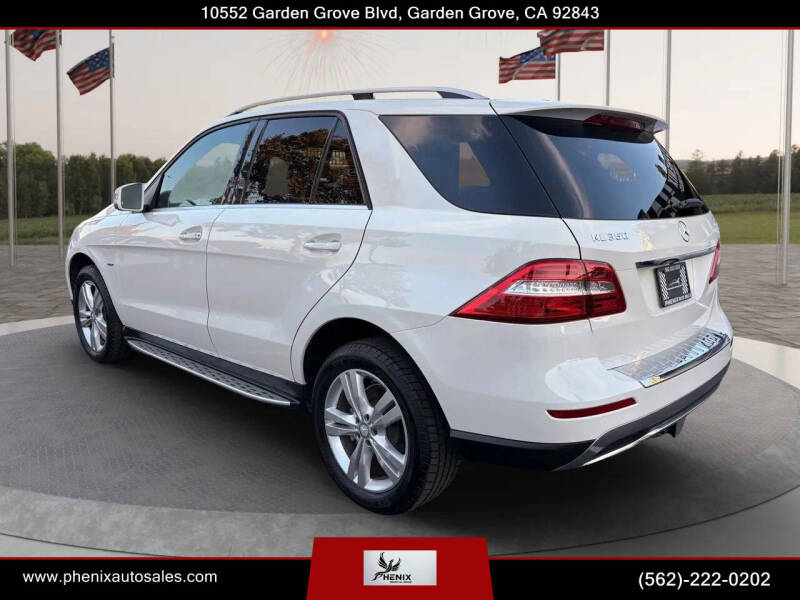 2012 Mercedes-Benz M-Class ML 350