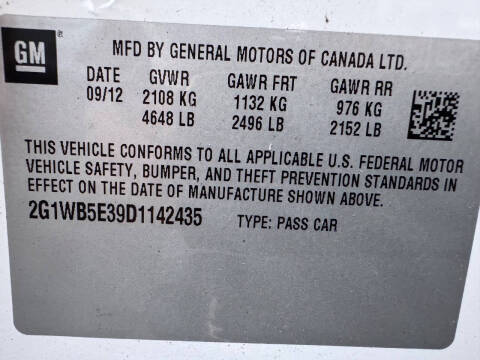 2013 Chevrolet Impala LT