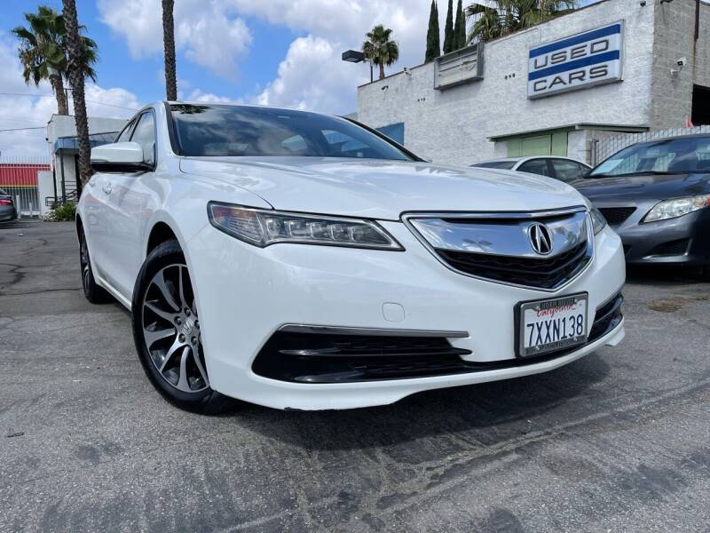 2017 Acura TLX for sale at ARNO Cars Inc in North Hills CA