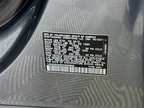 2021 Volkswagen Atlas