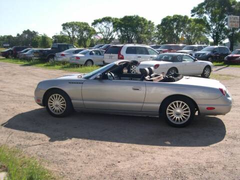 2004 Ford Thunderbird for sale at D & T AUTO INC in Columbus MN