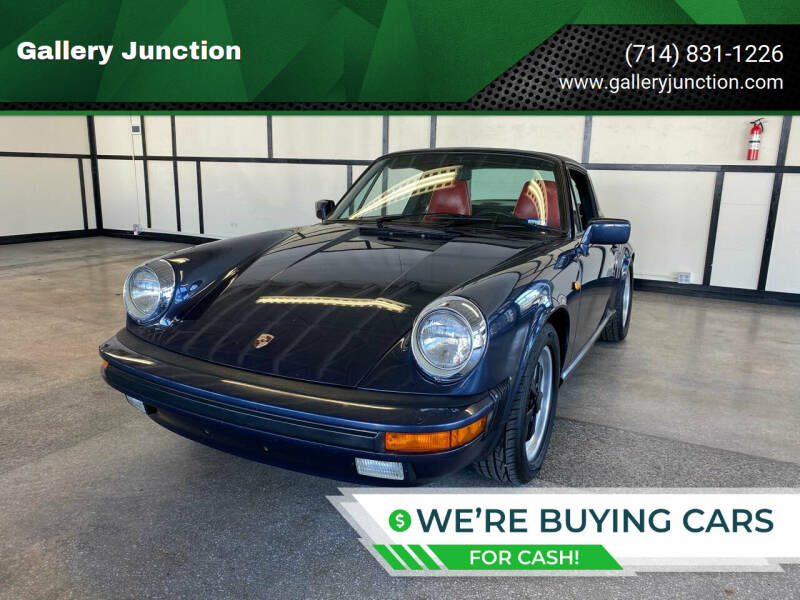 1985 Porsche 911 Carrera for sale at Gallery Junction in Orange CA