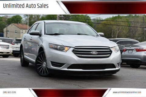 2015 Ford Taurus for sale at Unlimited Auto Sales in Kansas City MO