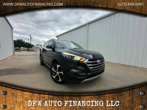 2018 Hyundai Tucson for sale at DFW AUTO FINANCING LLC in Dallas TX