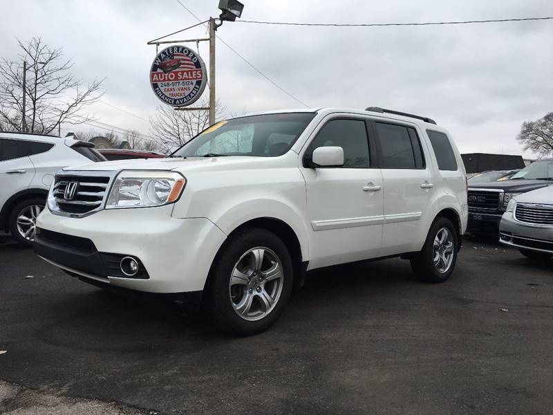 2013 Honda Pilot for sale at Waterford Auto Sales in Waterford MI