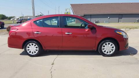 2019 Nissan Versa for sale at S & S Sports and Imports LLC in Newton KS