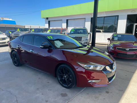 2017 Nissan Maxima for sale at 2nd Generation Motor Company in Tulsa OK