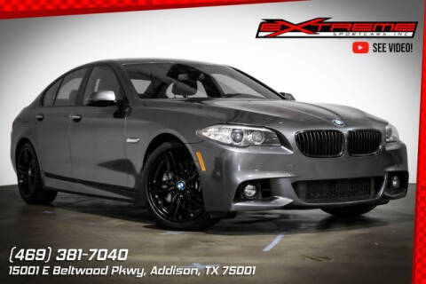 2016 BMW 5 Series for sale at EXTREME SPORTCARS INC in Addison TX