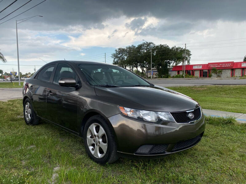 2010 Kia Forte for sale at ONYX AUTOMOTIVE, LLC in Largo FL